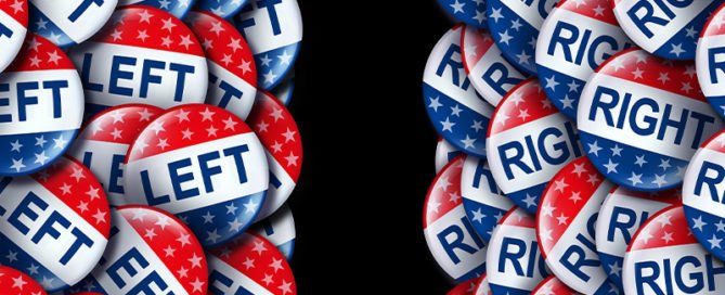 right v. left political conversations